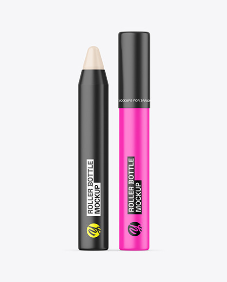 Matte Lipstick Pencil Mockup