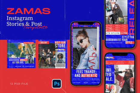 Hype Instagram Template - Zamas