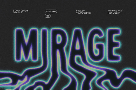 Mirage Text Effect
