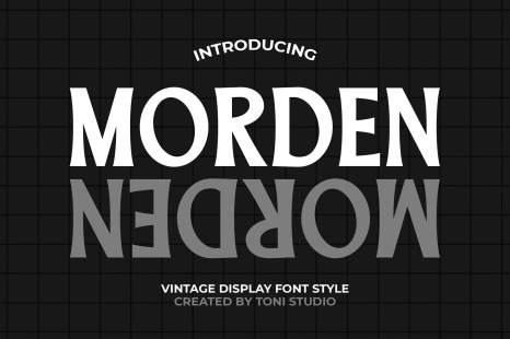 Morden || vintage serif