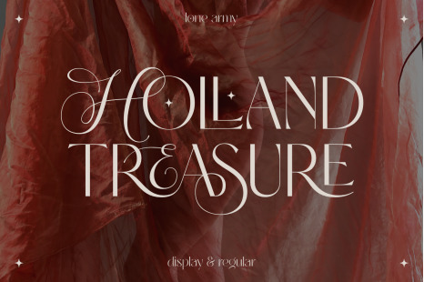 Holland Treasure Hybrid Font