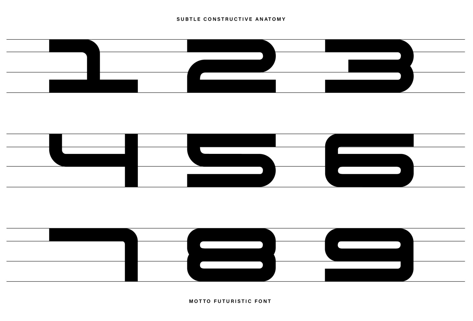 Motto - Futuristic font Motto - Futuristic font