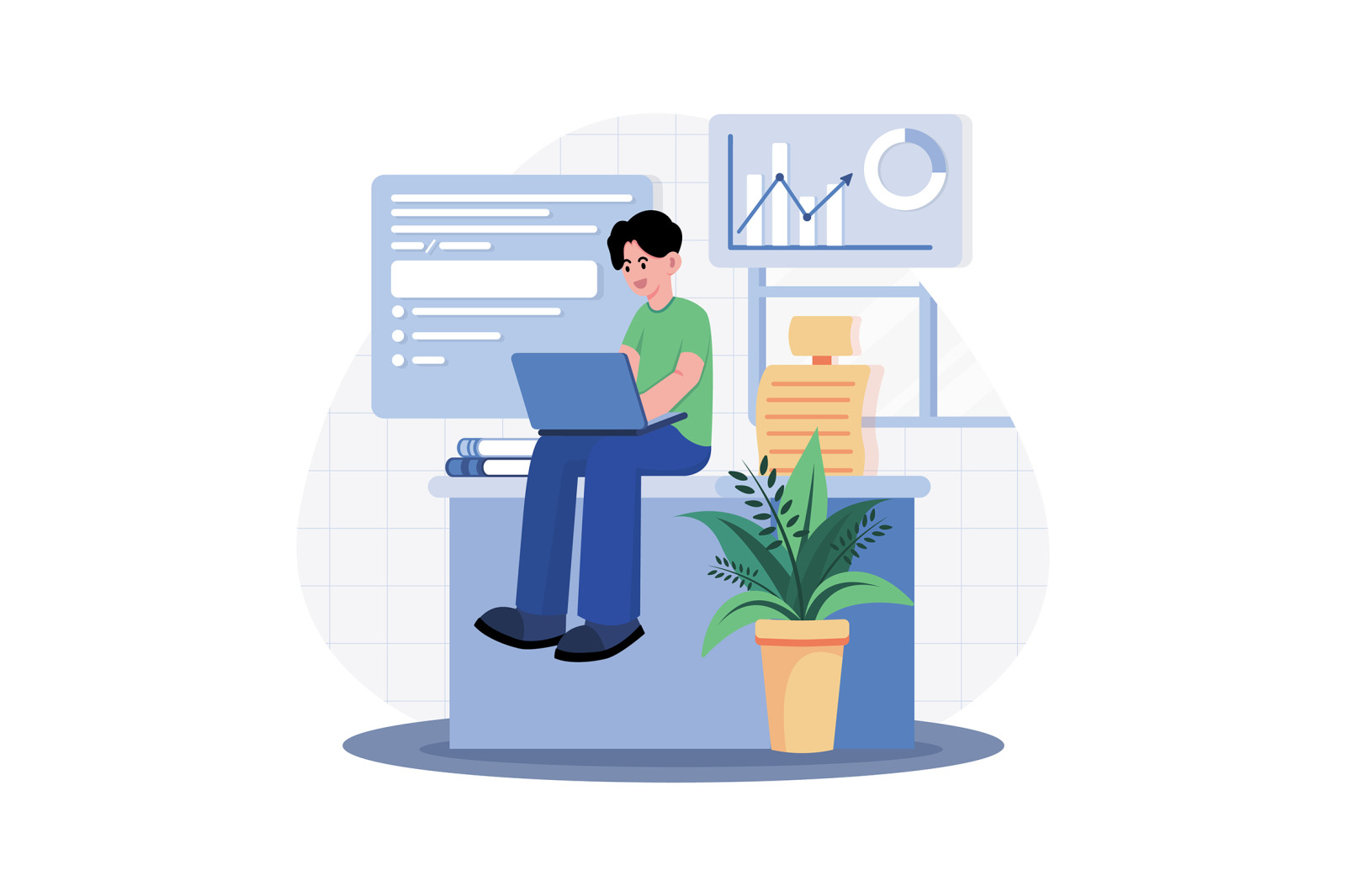 M681_Business Activities Illustration Pack M681_Business Activities Illustration Pack