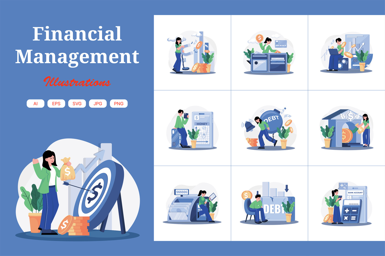M704_Financial Management Illustration Pack M704_Financial Management Illustration Pack