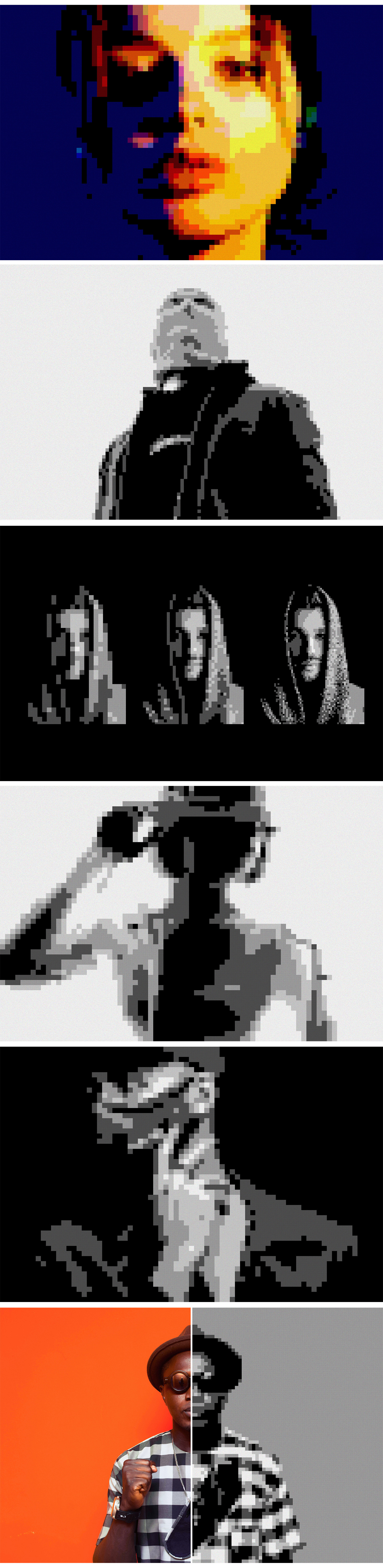 Pixelizer Photo Effect Pixelizer Photo Effect