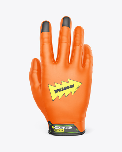 Cycling Glove Mockup