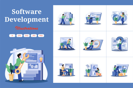 M710_Software Development Illustration Pack
