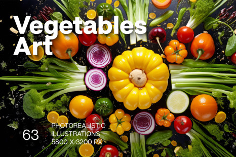 Vegetables art