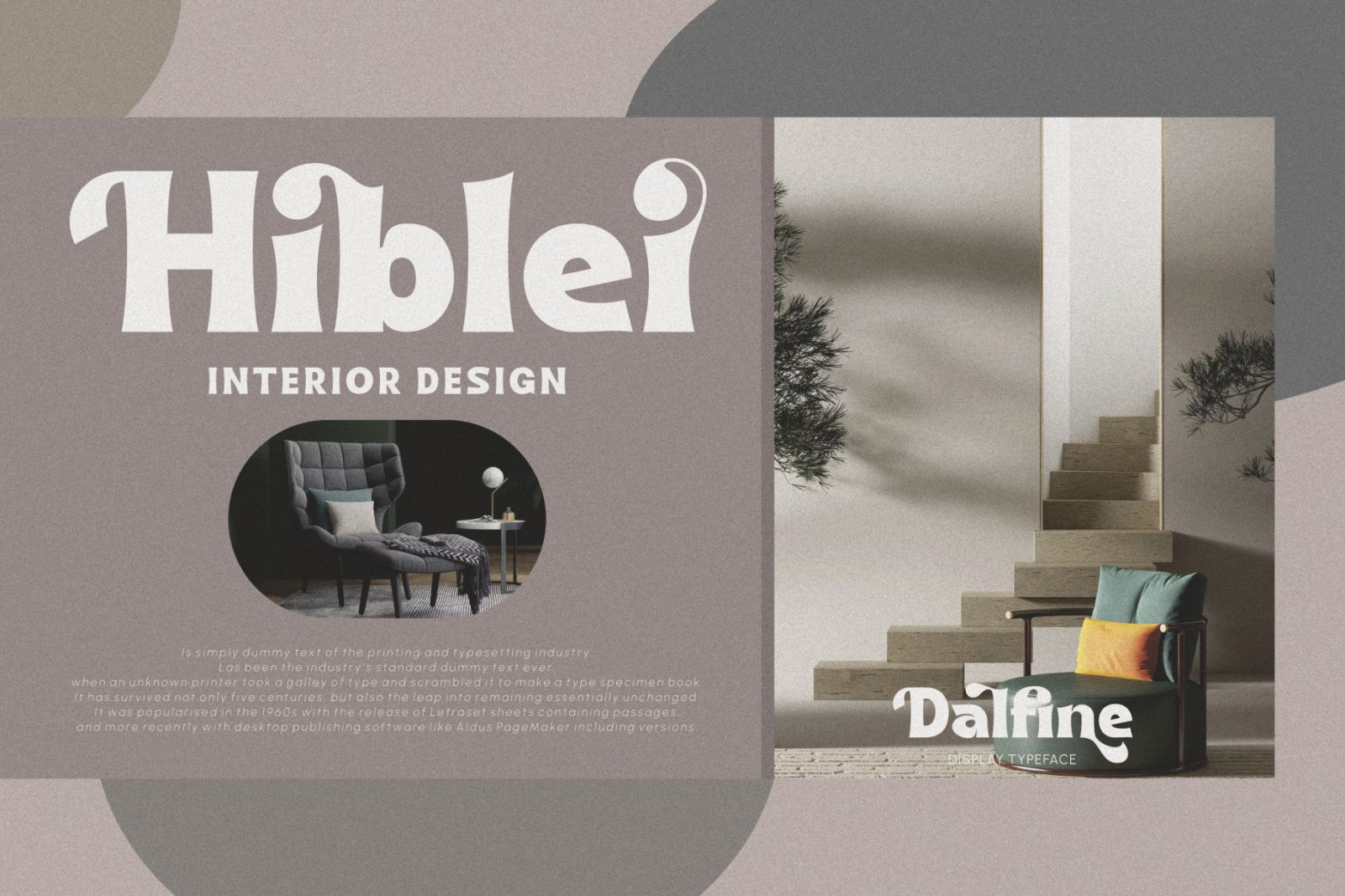 Dalfine Display Typeface Dalfine Display Typeface