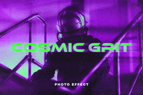 Cosmic Grit Photo Effect