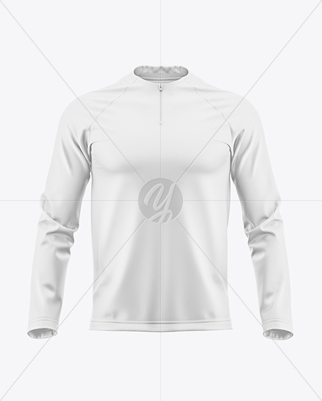 Men’s Reglan Long Sleeve T-Shirt Mockup - Front View - Free Download ...