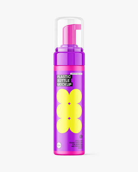 Matte Airless Bottle Mockup