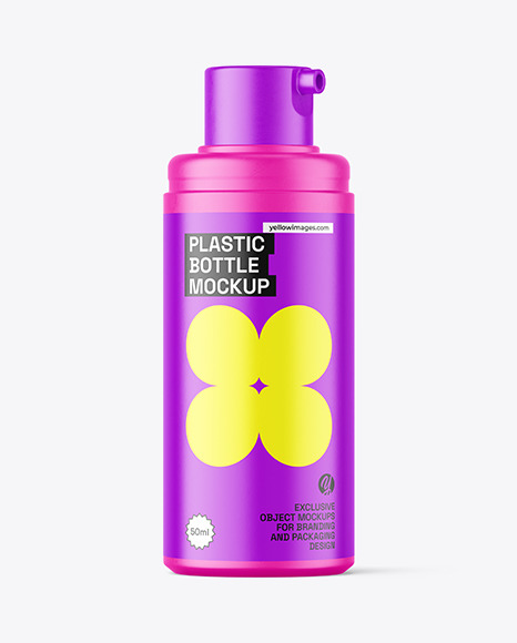 Matte Airless Bottle Mockup