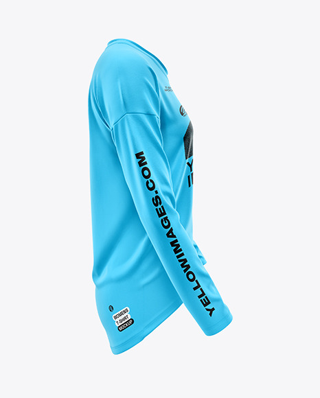 Women&#039;s Oversized Long Sleeve T-Shirt Mockup