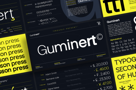 Guminert Font Family