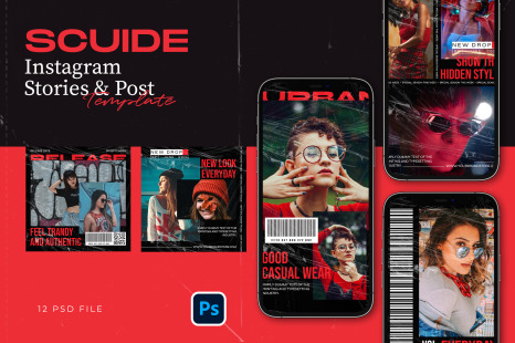 Hype Fashion Instagram Template - Scuide