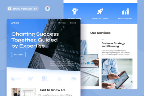 Noxie - Business Company Email Newsletter