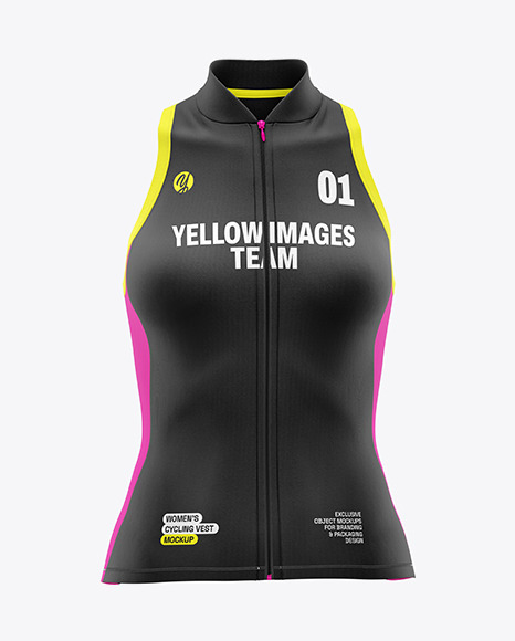 Women’s Cycling Vest Mockup
