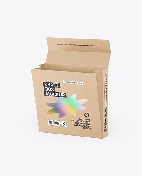 Kraft Box Mockup