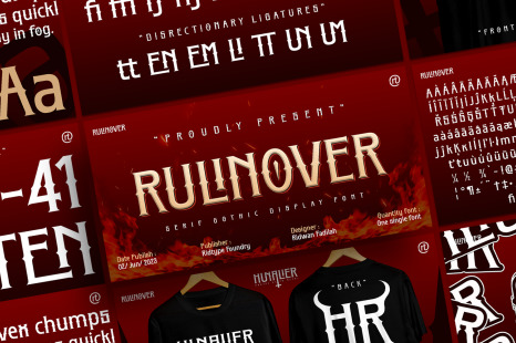 Rulinover - Gothic Serif