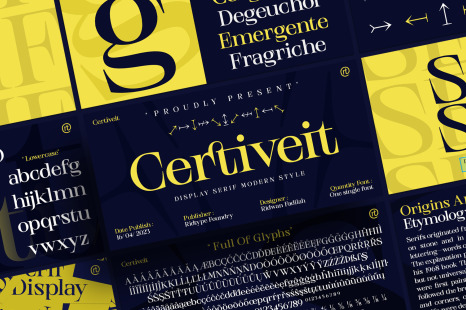 Certiveit - Serif Display Modern
