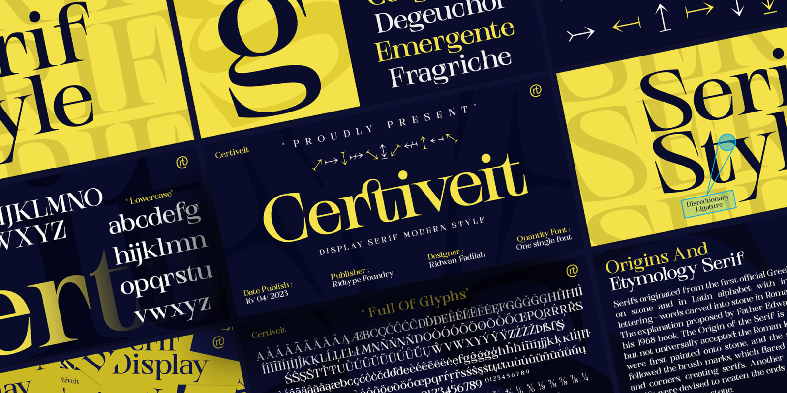 Certiveit - Serif Display Modern Certiveit - Serif Display Modern