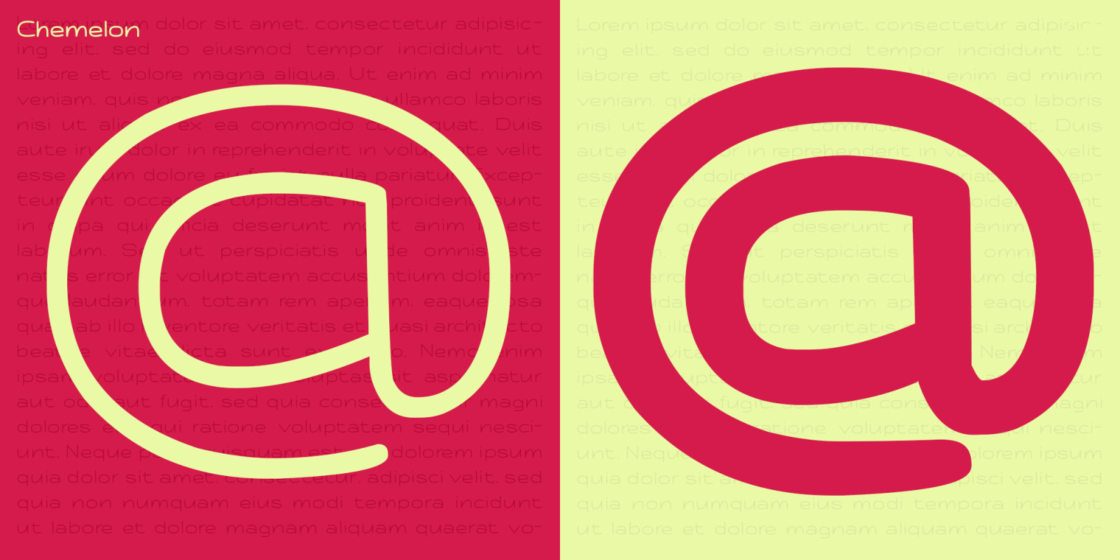Chemelon Font Family Chemelon Font Family