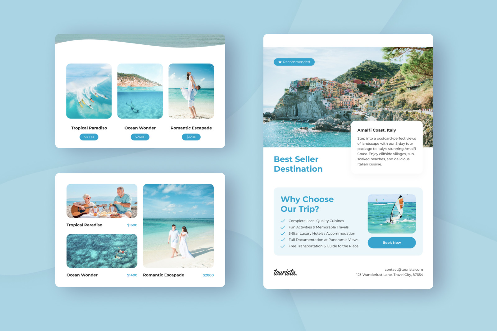 Tourista - Travel Agency Email Newsletter Tourista - Travel Agency Email Newsletter