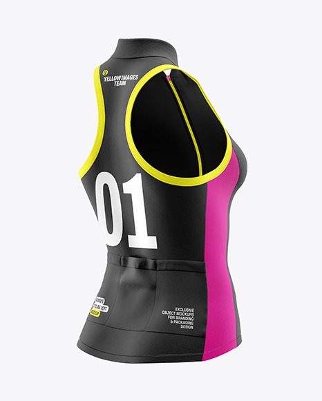 Women’s Cycling Vest Mockup