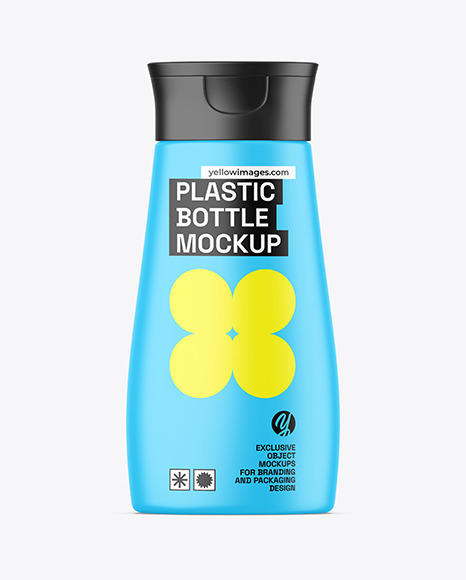 Matte Cosmetic Bottle Mockup