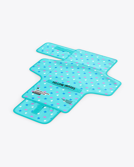 Portable Diaper Changing Pad Mockup