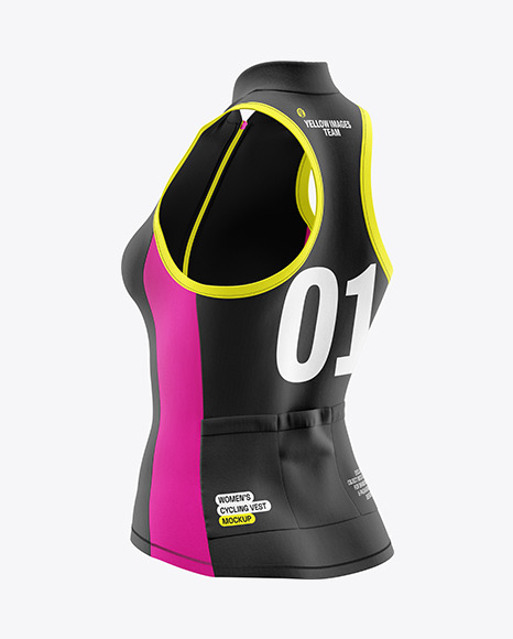Women’s Cycling Vest Mockup