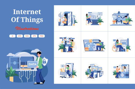 M590_Internet Of Things Illustration Pack