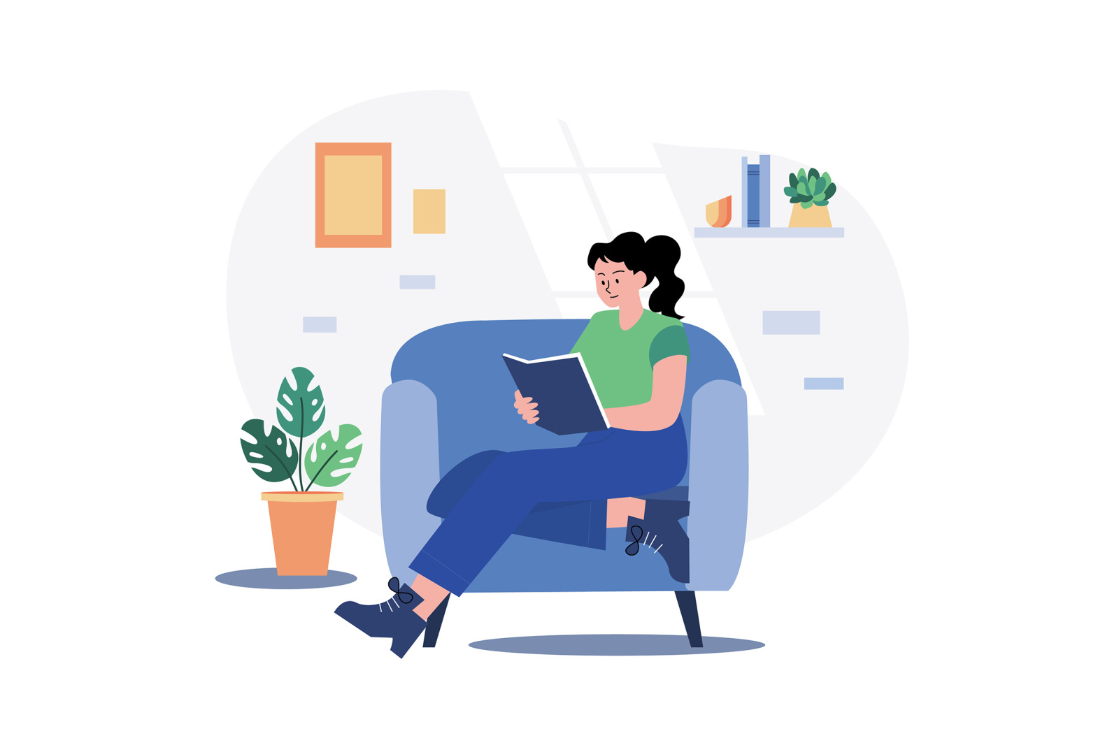 M668_Social Distancing Illustration Pack M668_Social Distancing Illustration Pack