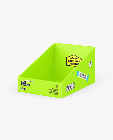 Paper Box Mockup