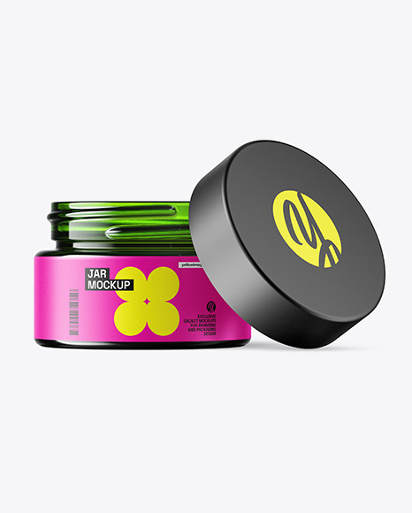 The 15ml Opened Glass Jar