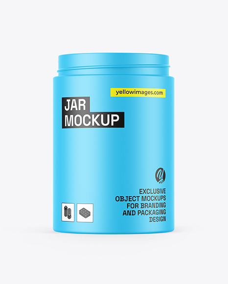 Matte Jar Mockup