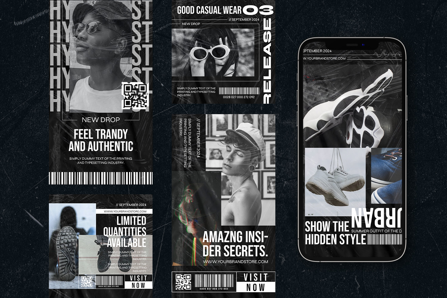 Hype Fashion Instagram Template - Melo Hype Fashion Instagram Template - Melo