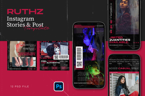 Hype Instagram Template - Ruthz