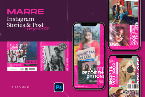 Hype Instagram Template - Marre