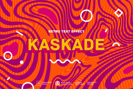 Kaskade Text Effect