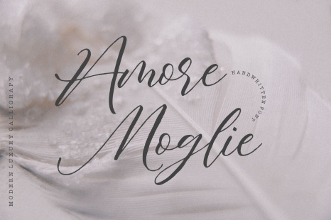 Amore Moglie - Handwritten Font