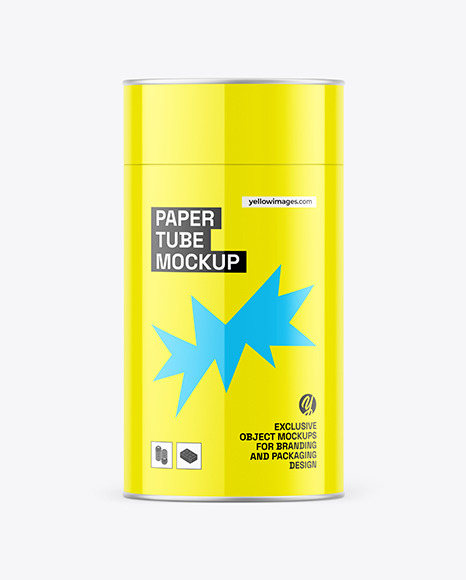 Glossy Tube Mockup