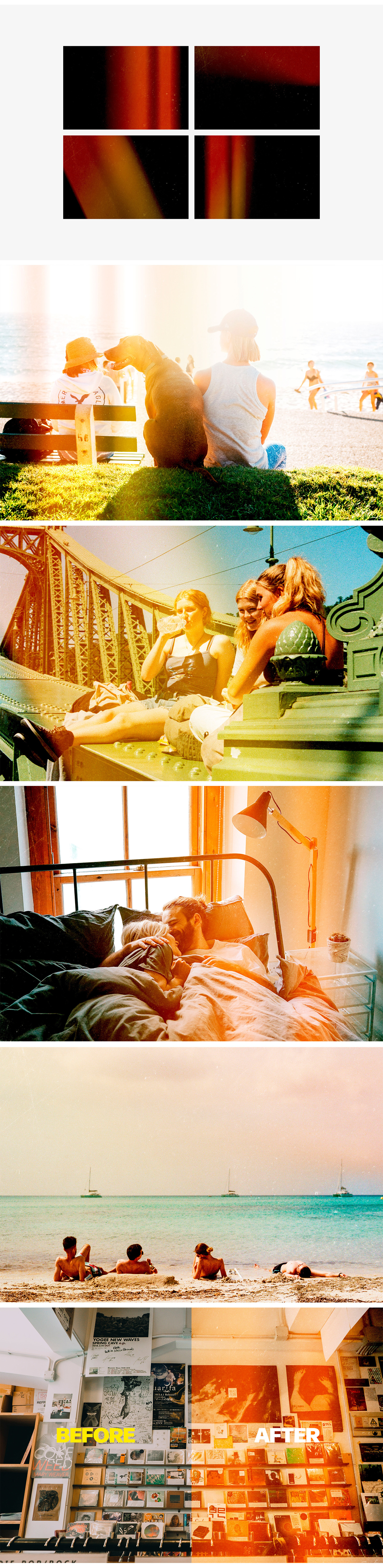 Light Leaks Overlays Light Leaks Overlays