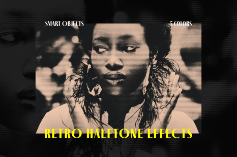 Retro Halftone Effect