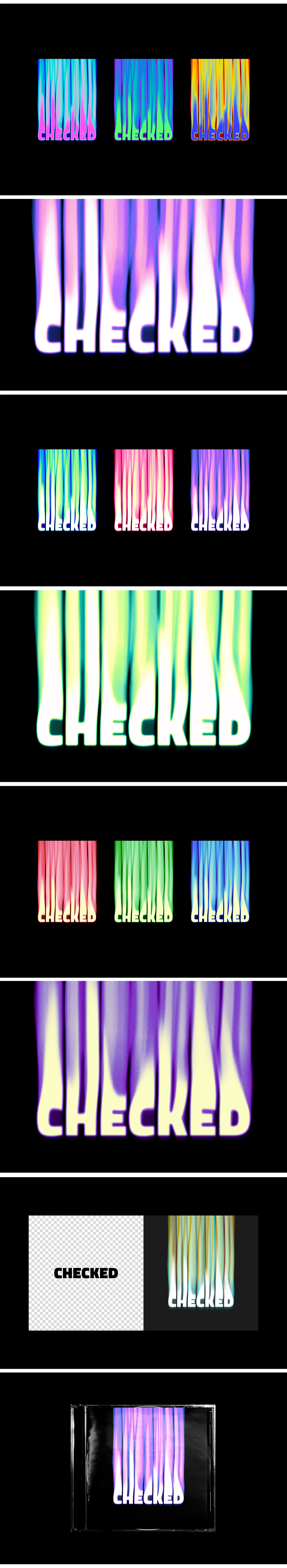 Liquid Melted Text Effect Liquid Melted Text Effect