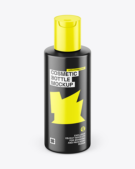 Ceramic Cosmetic Bottle Mockup