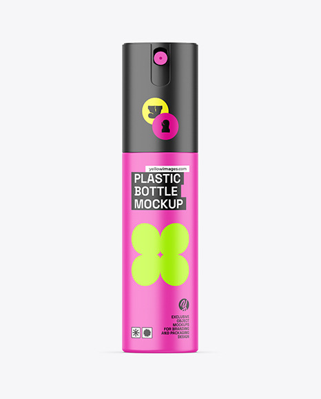 Matte Cosmetic Bottle Mockup
