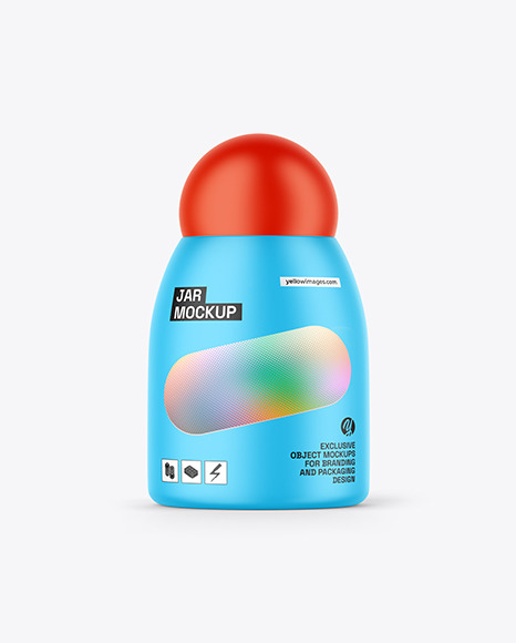Matte Jar Mockup