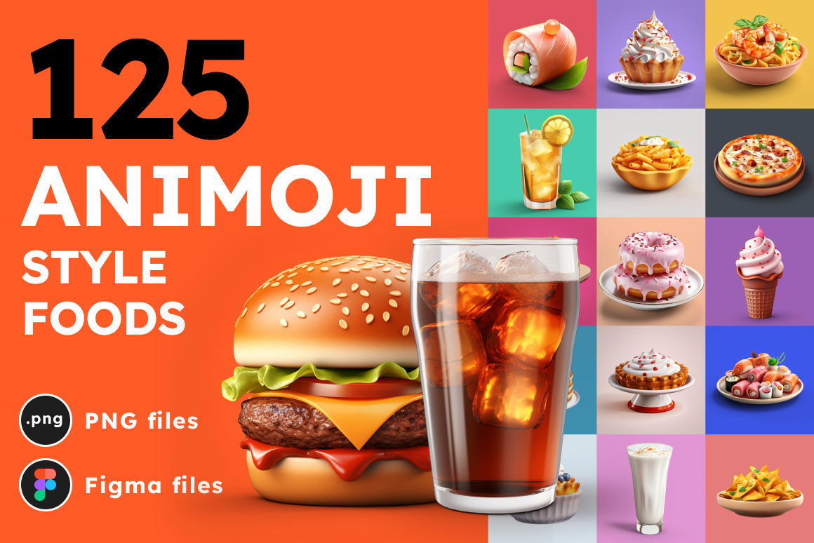 125 Animoji Style Food 125 Animoji Style Food